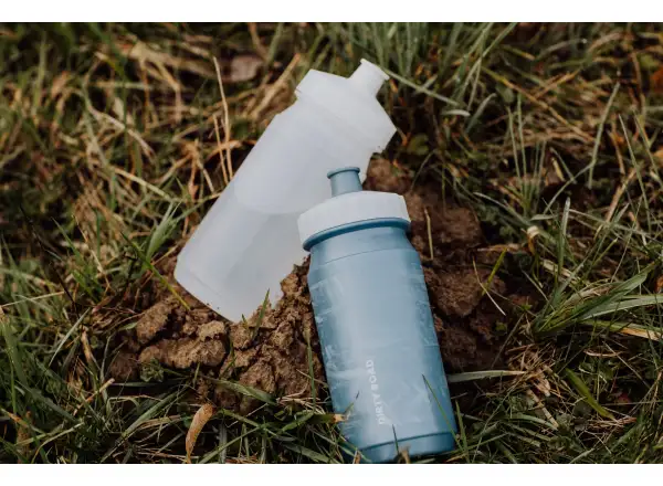 Force Dirty Road cycling bottle 550 ml transparent