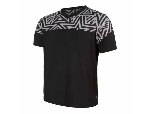 Sensor Helium men's jersey short sleeve black/Stars