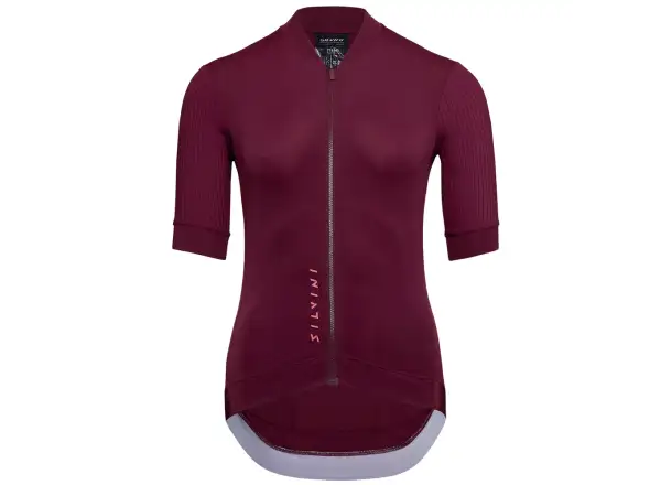 Silvini Trafoia women's jersey short sleeve Merlot