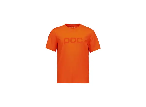 POC Tee Jr kids T-shirt Zink Orange