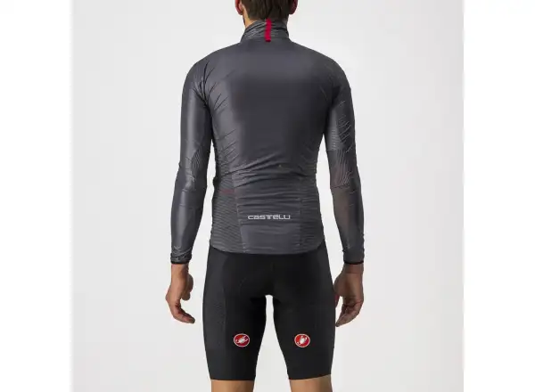 Castelli Aria Shell men's jacket Dark Gray