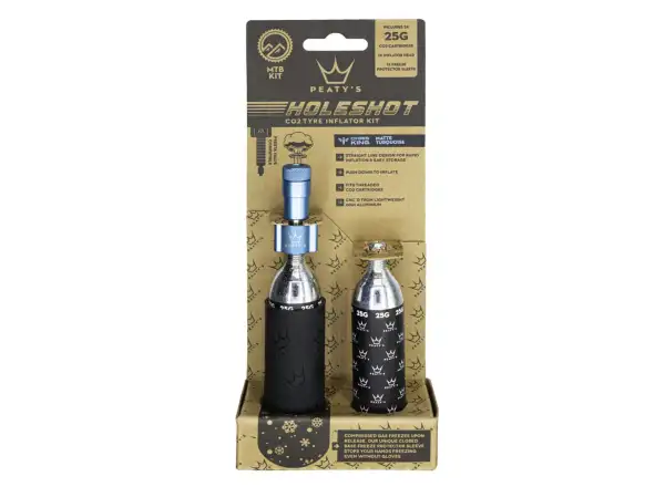 Peatys Holeshot CO2 kit 25 g Turquoise