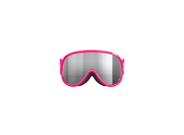 POC POCito Retina kids ski goggles Fluorescent Pink/Partly Sunny Silver