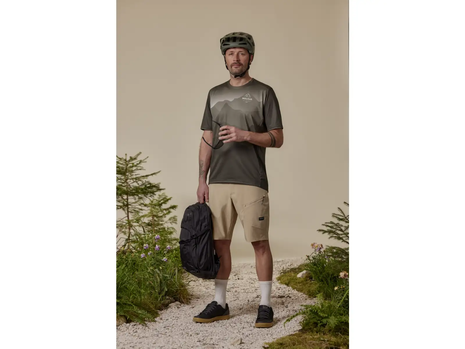 Maloja FuornM. men's shorts Gravel