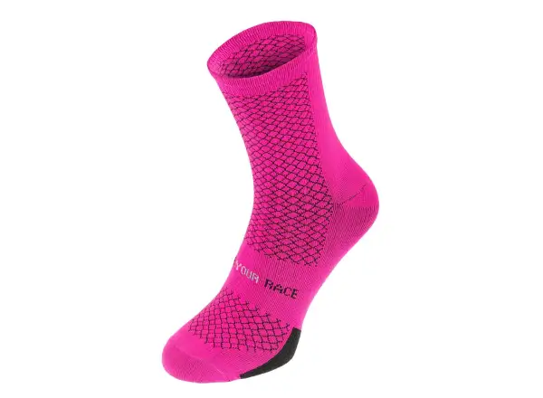 R2 Endurance cycling socks pink