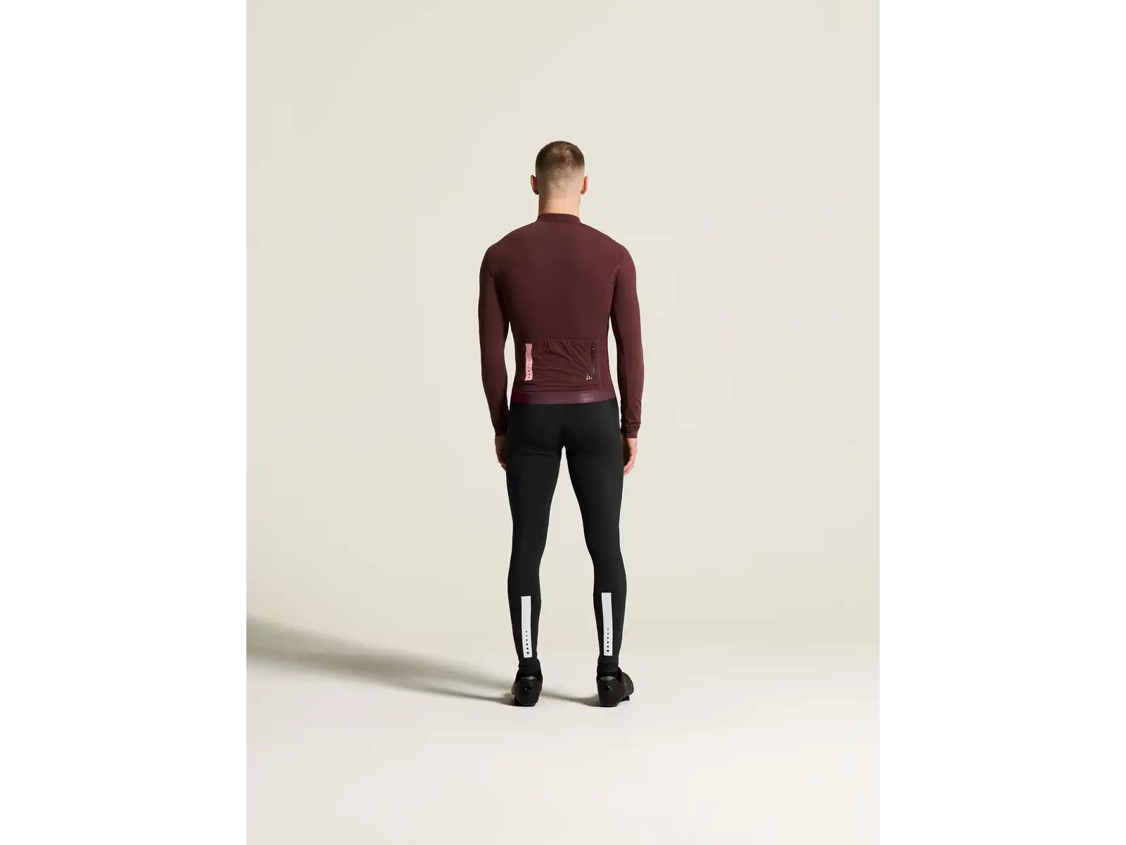 Craft Endur Training men's jersey long sleeve red