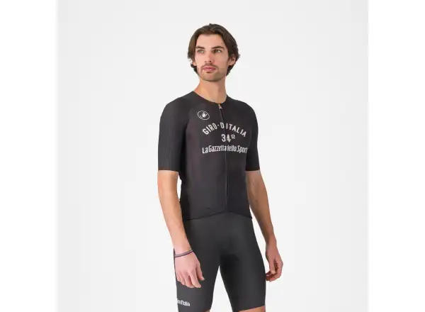 Castelli Giro Vintage Maglia Nera 34 men's jersey short sleeve Nero