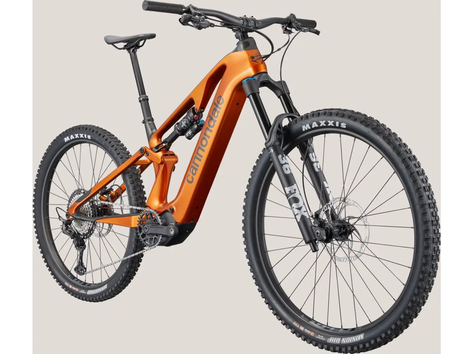 Cannondale Moterra SL Carbon 2 full-suspension e-bike Tiger Eye