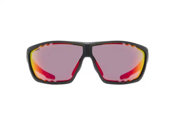 Uvex Sportstyle 706 glasses Black Moss Mat/Mirror Red