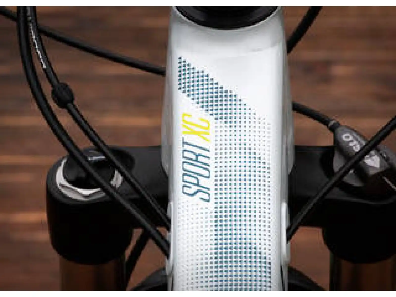Superior XC 889 W Gloss White/Blue/Lime mountain bike