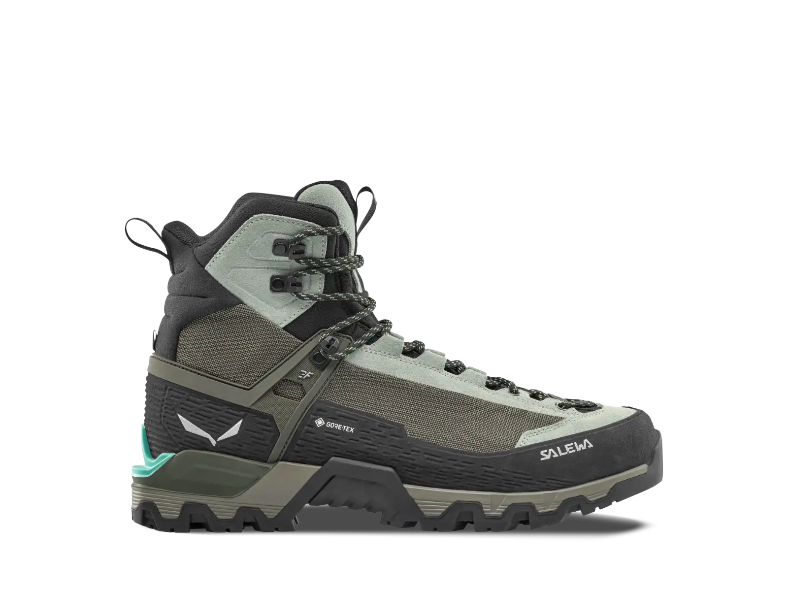 Salewa Mountain Trainer 3 Tech Mid GTX women's hiking boots Shadow/Faded Green