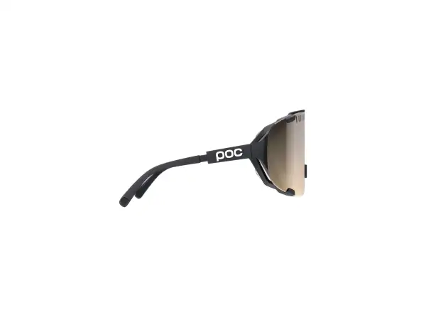 POC Devour WF + sunglasses Uranium Black/Clarity Trail/Partly Sunny Silver
