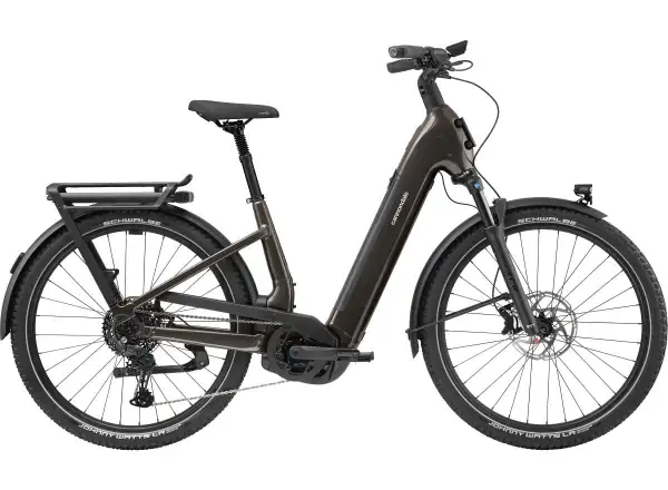 Cannondale Tesoro X 1 LSTH Black low-entry touring e-bike