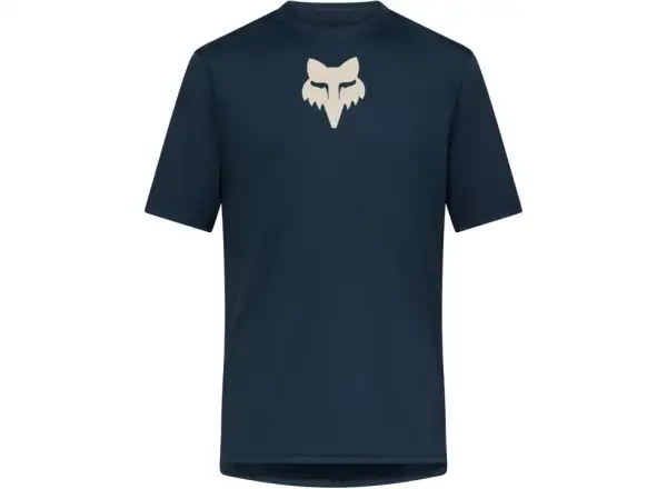 Fox Ranger Head men's jersey short sleeve Galaxy Blue