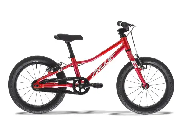 AMULET 16 Tomcat children's bike metallic red/silver