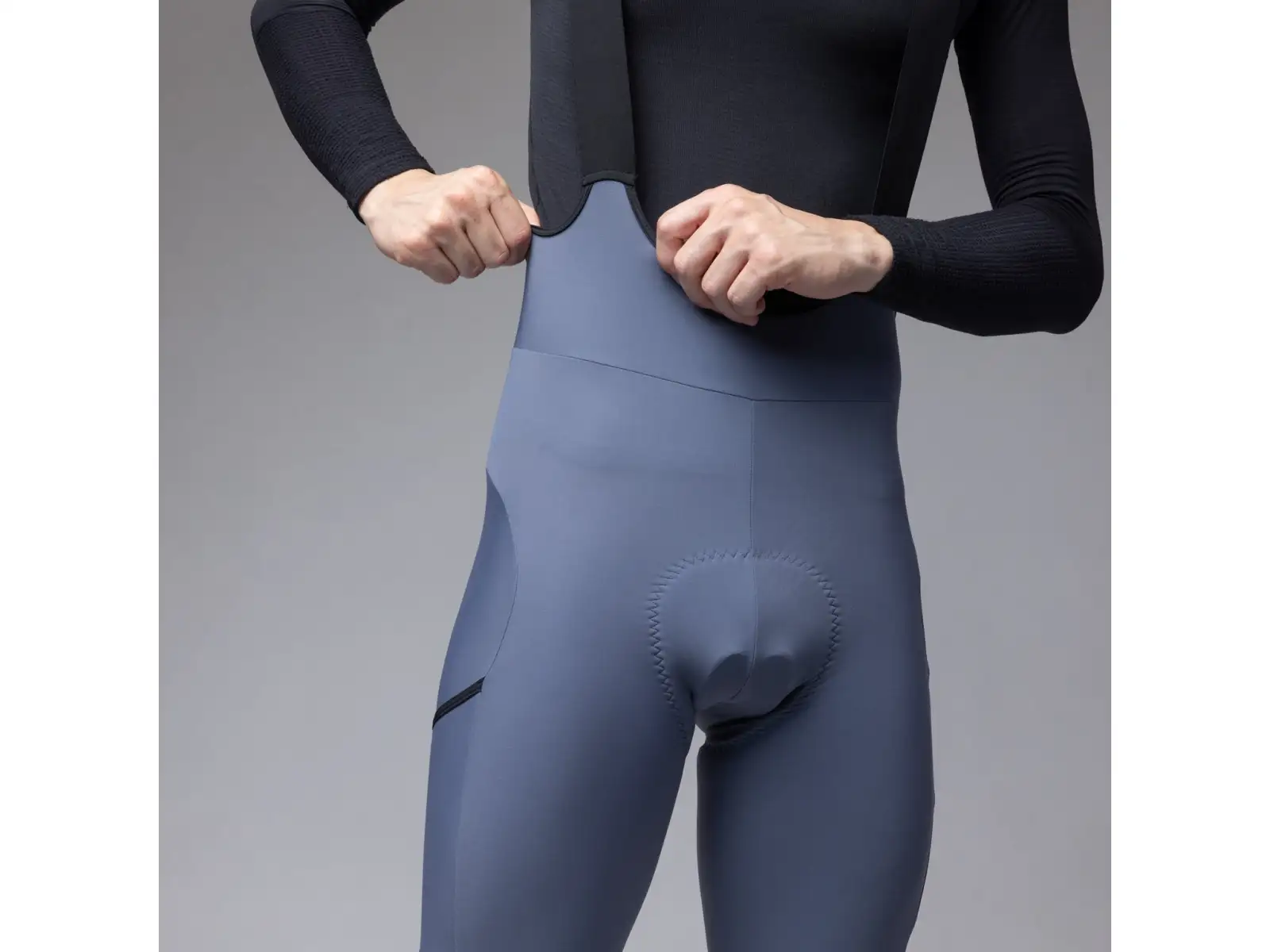 Alé Off Road - Gravel Stones Cargo 2.0 men's winter cycling pants Steel