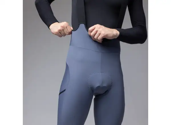 Alé Off Road - Gravel Stones Cargo 2.0 men's winter cycling pants Steel