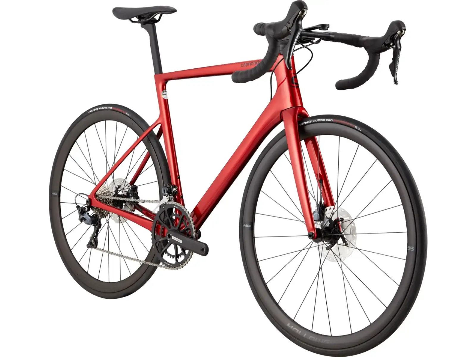 Cannondale SuperSix Evo Hi-Mod Disc Ultegra road bike Candy Red