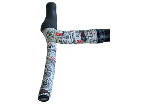 Cycology Graffiti handlebar tape White
