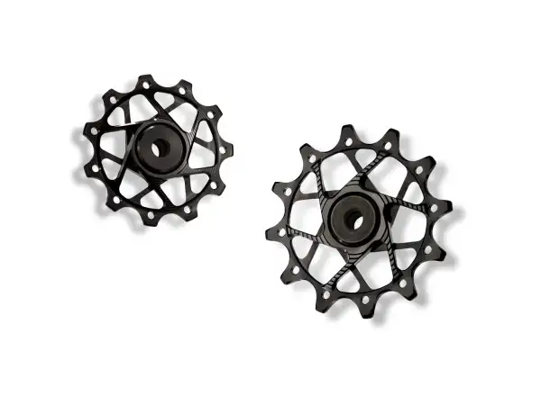 Garbaruk derailleur pulleys for Shimano 11 spd. 11 +12T Black