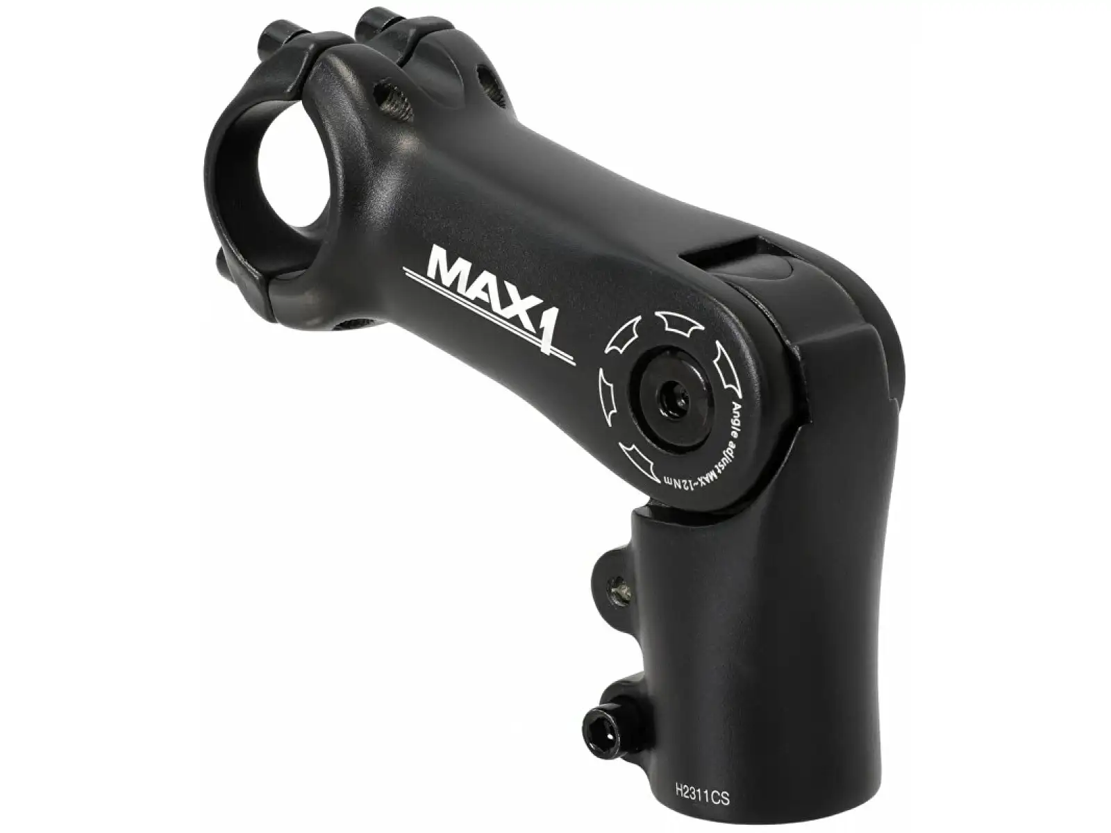 MAX1 adjustable stem 90°/31.8 mm black