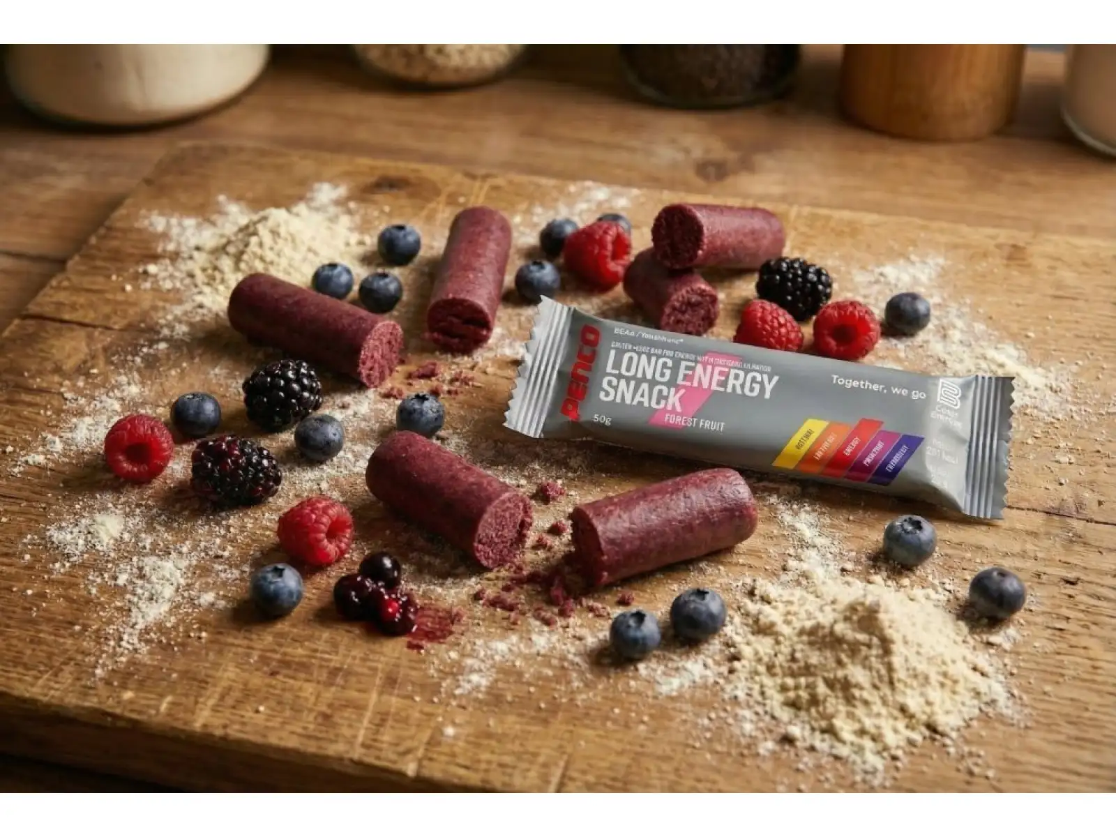 Penco Long Energy snack 50g wild berries
