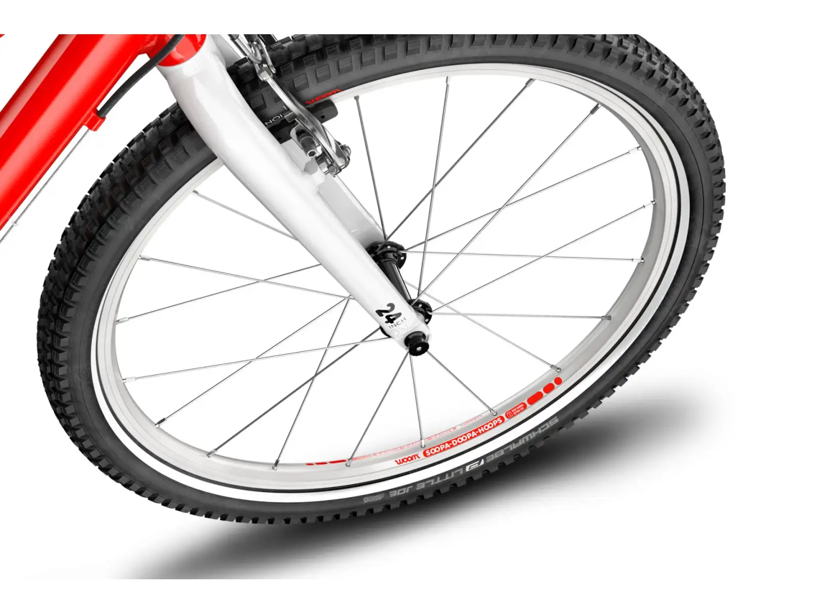 Woom 5 Red 24 children's bike