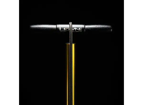 Lezyne 18K Digital Drive floor pump GOLD/BLACK