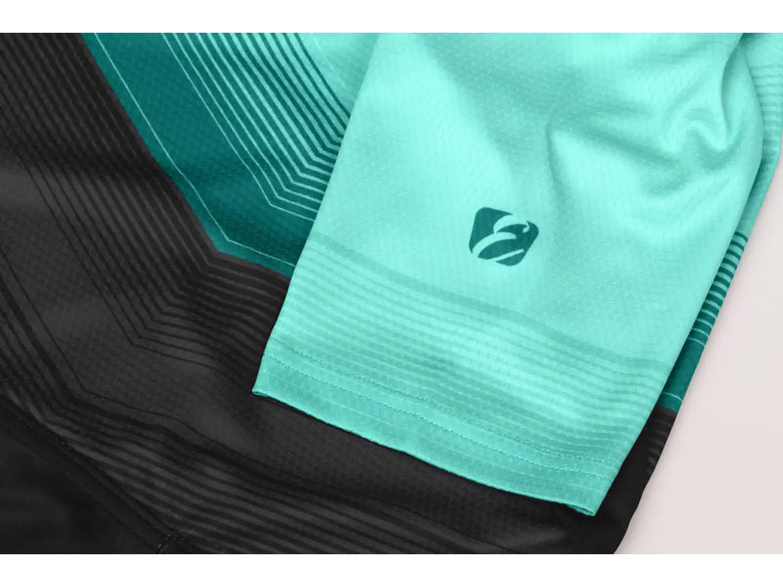 Etape Violet women's short sleeve cycling jersey Mint/Black