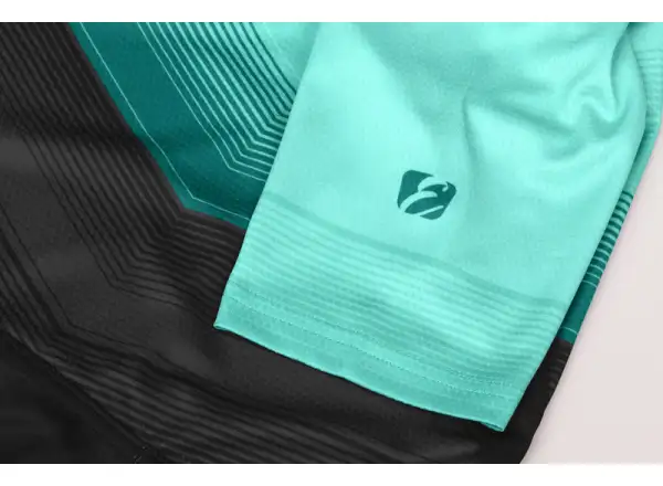 Etape Violet women's short sleeve cycling jersey Mint/Black