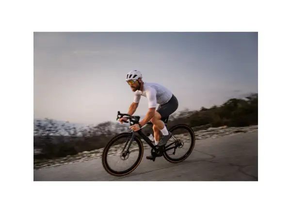 Force Leopard men's jersey short sleeve white/gray