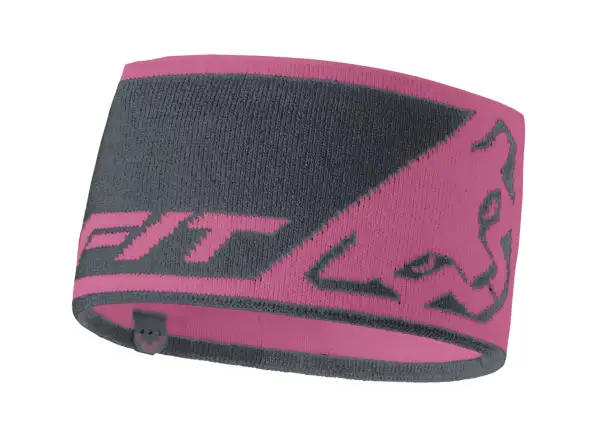 Dynafit Leopard Logo headband Magenta