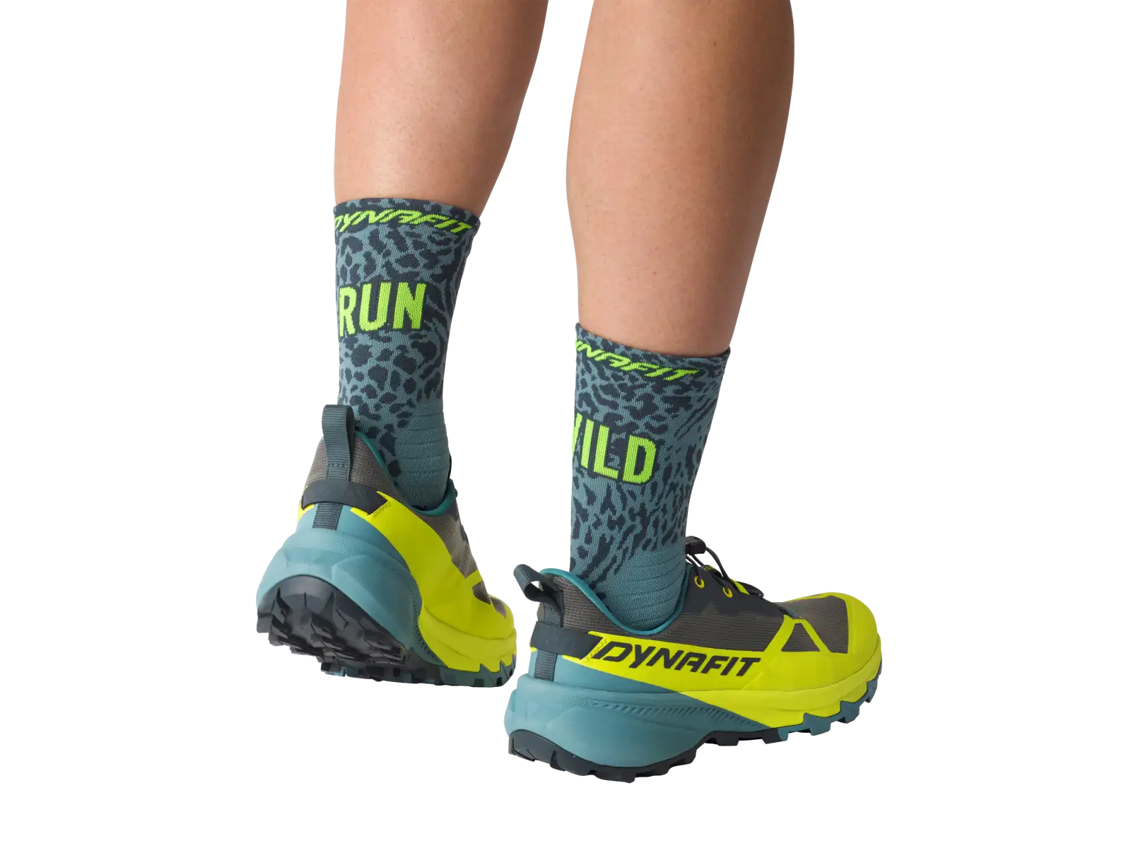 Dynafit Run Wild Crew running socks Smoke Blue