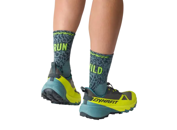 Dynafit Run Wild Crew running socks Smoke Blue