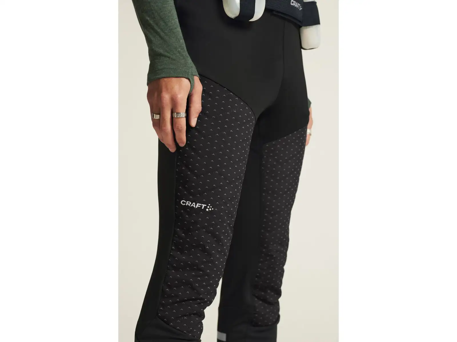 Craft ADV SubZ Lumen men's running tights black