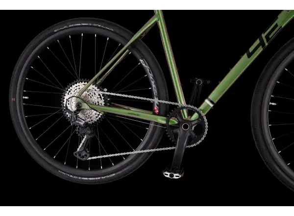 4Ever Gromvel Elite gravel bike Green dragon