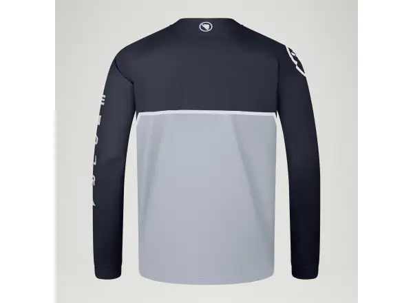 Endura Core Printed L/S Tee men's long sleeve jersey Black