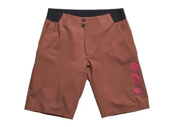 Troy Lee Designs Flowline Superlyte men's shorts Mono Chocolate