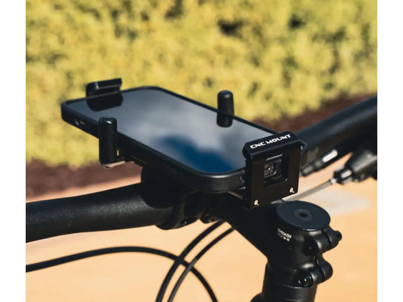Lezyne CNC phone holder Black