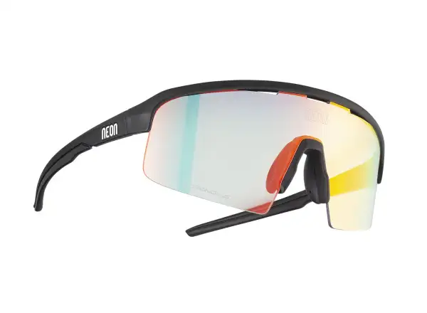 Neon Arrow 2.0 Small Glasses Black Matt/Photo Plus Red
