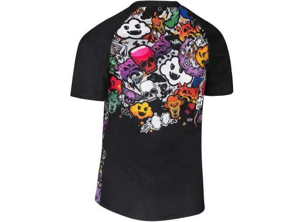 Etape Boom kids jersey short sleeve black/graphic