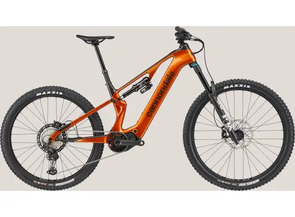 Cannondale Moterra SL Carbon 2 full-suspension e-bike Tiger Eye