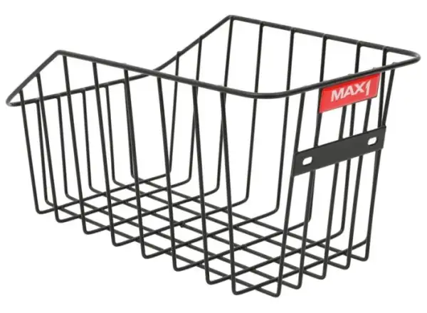 MAX1 rear bike basket M black
