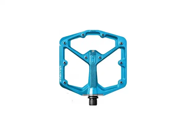Crankbrothers Stamp 7 Large platform pedals electric blue