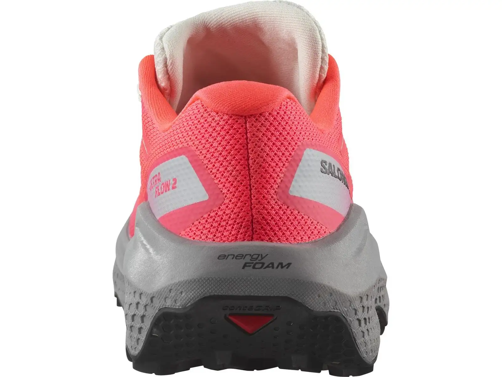 Salomon Ultra Flow 2 women's running shoes Coral Neon Flame/Gull/Icicle