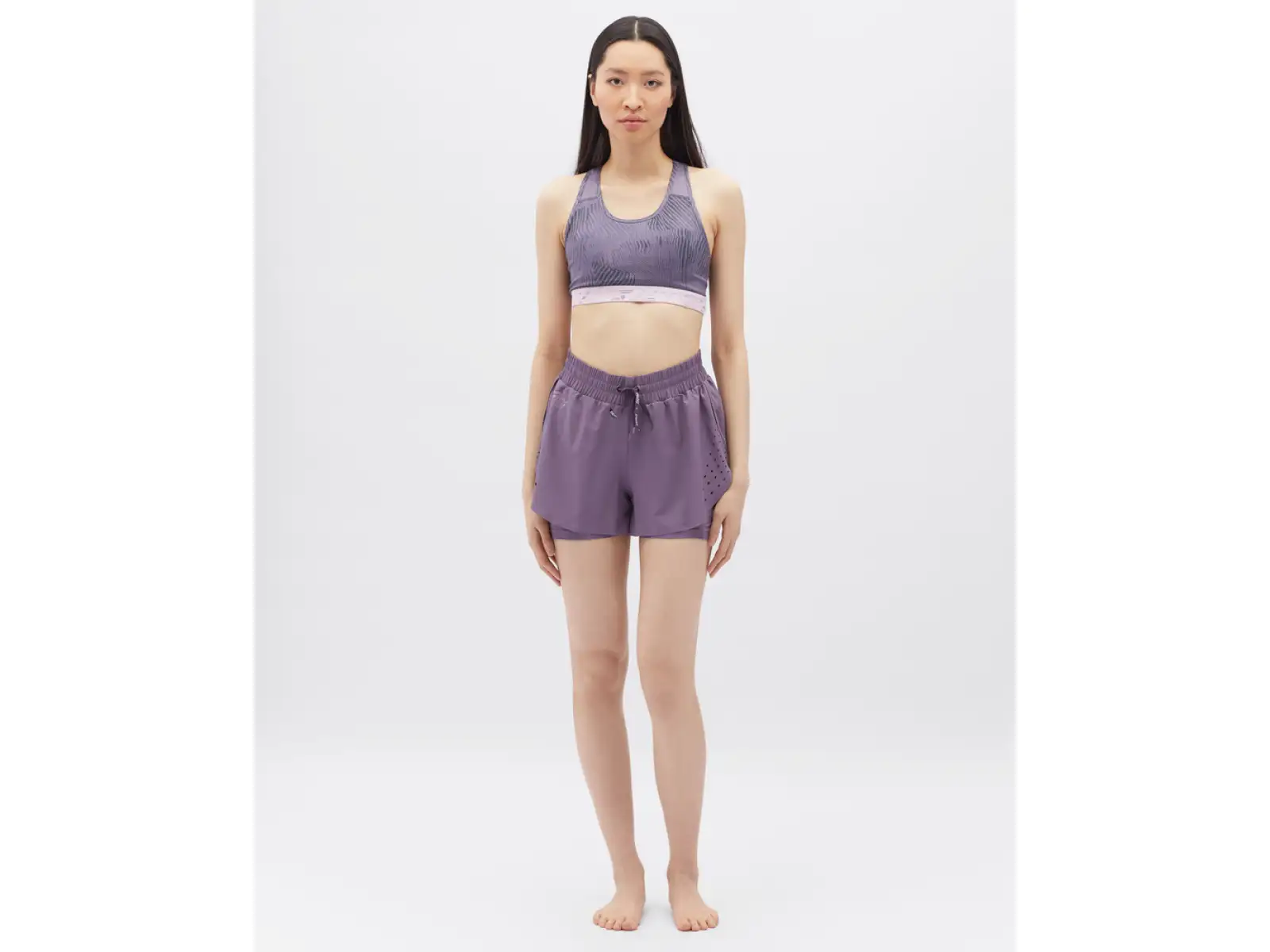 Silvini Lagiana women's shorts Plum