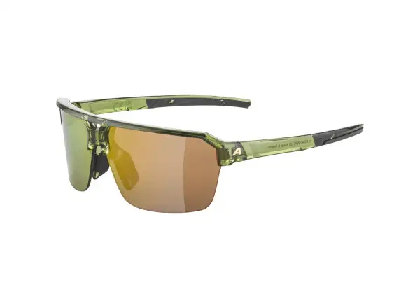 Alpina Swift HR glasses Green Transparent Gloss