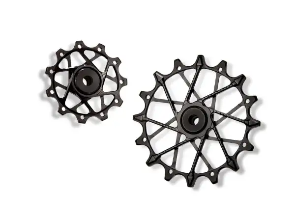Garbaruk derailleur pulleys for Shimano 11 spd. 11 + 16 t. BLK