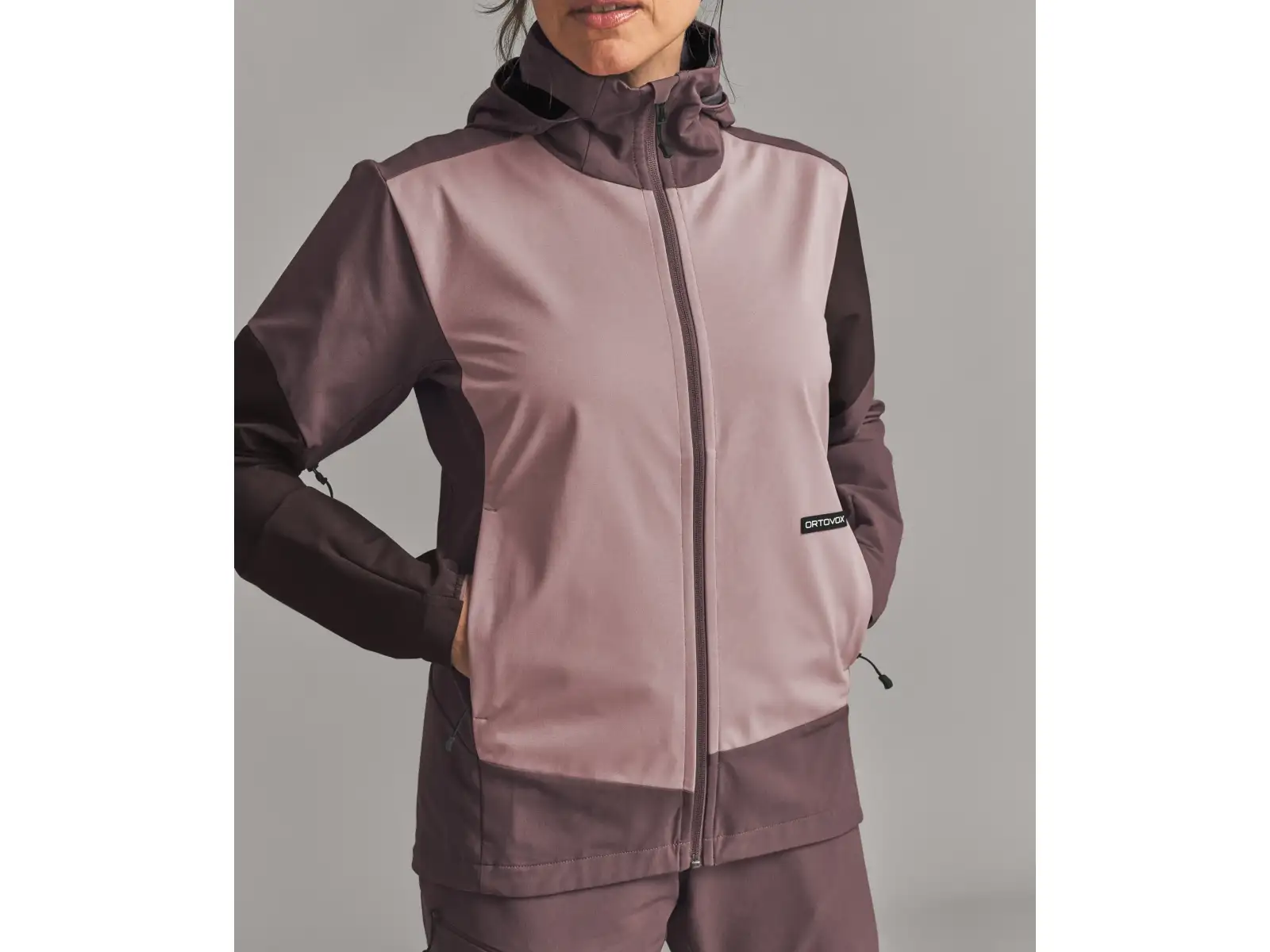Ortovox Ortler Softshell Plus Jacket women's softshell jacket Chestnut