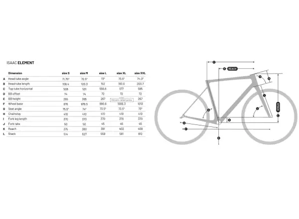 Isaac Element Ultegra Di2 road bike Granite Grey